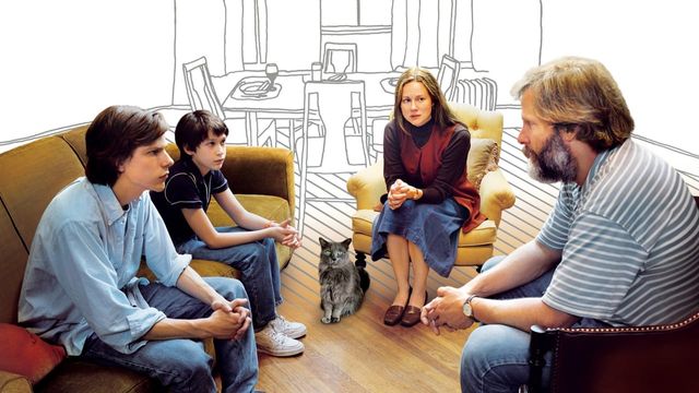 Una scena tratta dal film Il calamaro e la balena