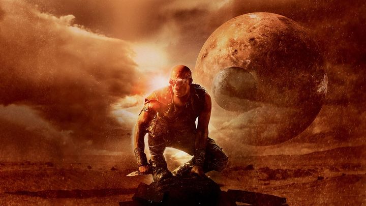 Una scena tratta dal film Riddick