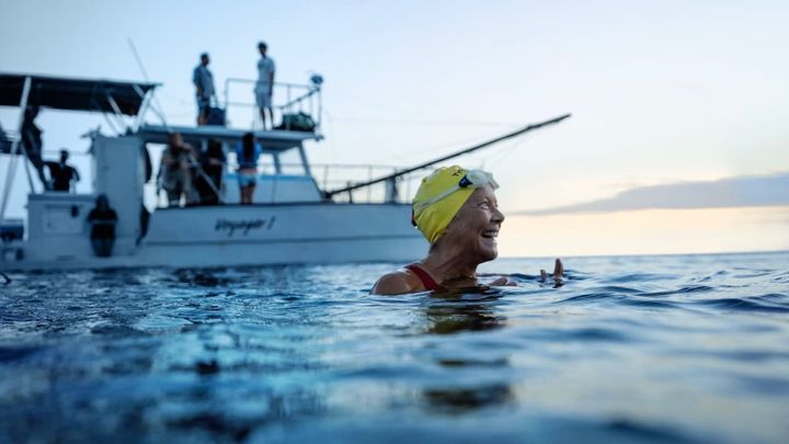 Una scena tratta dal film NYAD - Oltre l'oceano