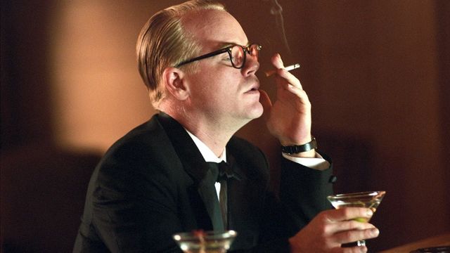 Una scena tratta dal film Truman Capote - A sangue freddo