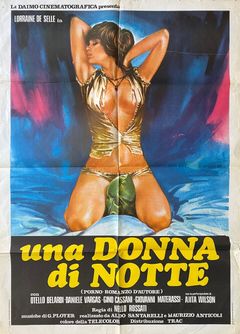 Locandina Una donna di notte