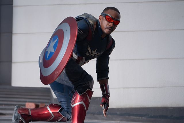 Una scena tratta dal film Captain America: Brave New World