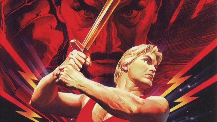 Una scena tratta dal film Flash Gordon