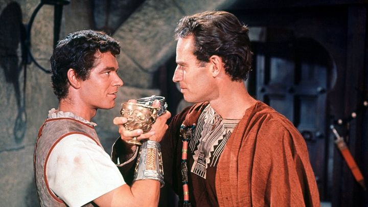 Una scena tratta dal film Ben-Hur