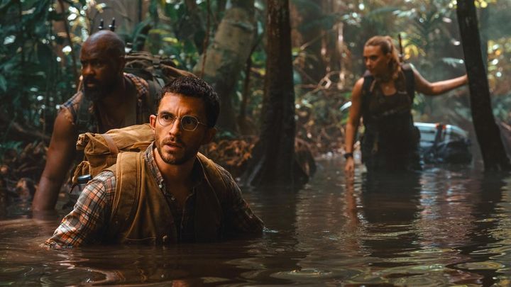 Una scena tratta dal film Jurassic World - La rinascita