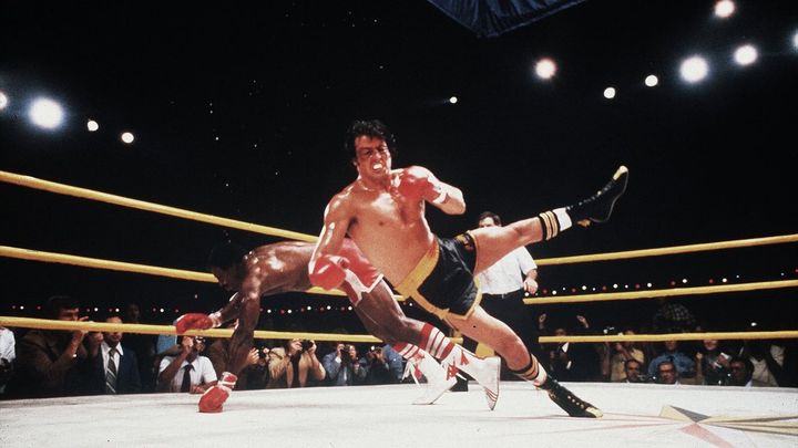 Una scena tratta dal film Rocky II