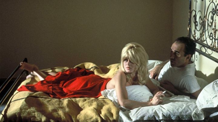 Una scena tratta dal film Il disprezzo