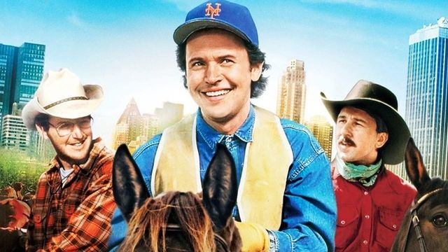 Una scena tratta dal film Scappo dalla città - La vita, l'amore e le vacche