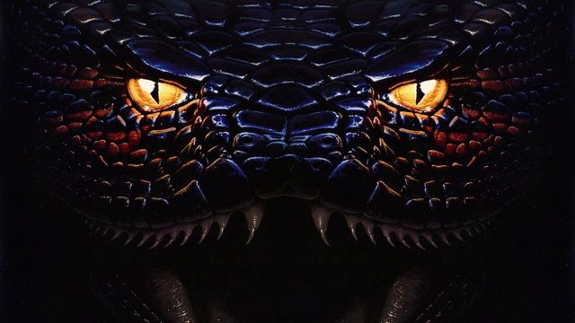 Una scena tratta dal film Anaconda