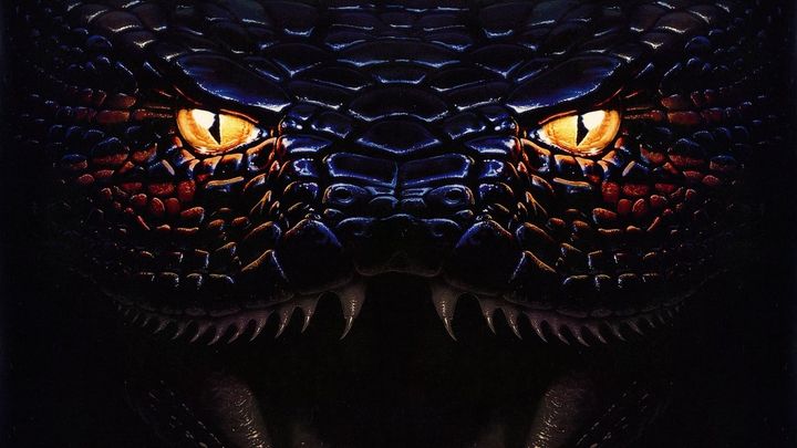 Una scena tratta dal film Anaconda