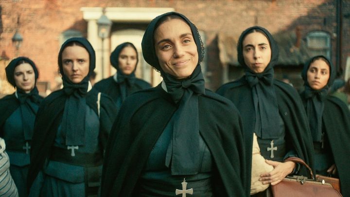 Una scena tratta dal film Cabrini