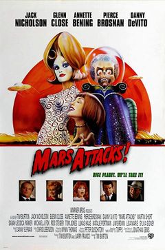 Locandina Mars Attacks!