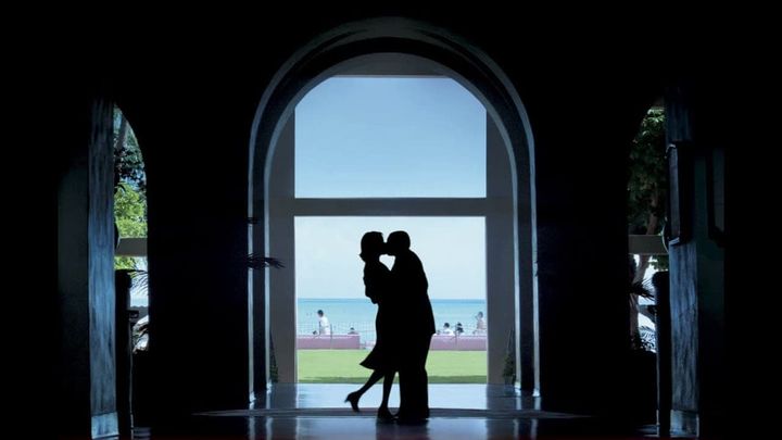 Una scena tratta dal film Ubriaco d'amore