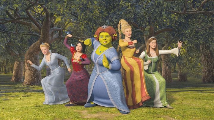 Una scena tratta dal film Shrek terzo