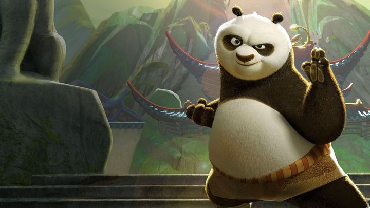 Una scena tratta dal film Kung Fu Panda
