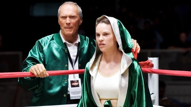 Una scena tratta dal film Million Dollar Baby