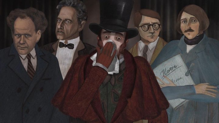 Una scena tratta dal film Il naso o la cospirazione degli anticonformisti