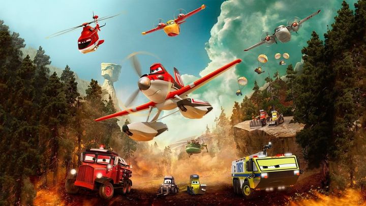 Una scena tratta dal film Planes 2 - Missione antincendio