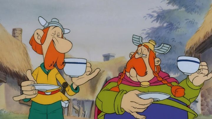 Una scena tratta dal film Asterix e la pozione magica