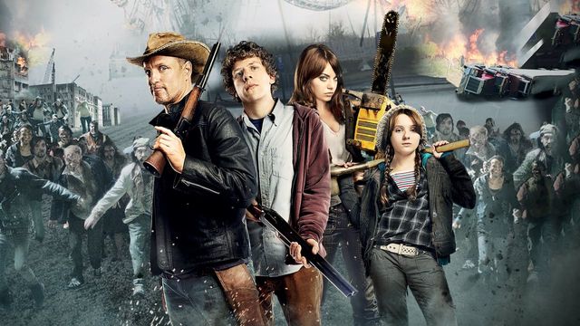 Una scena tratta dal film Benvenuti a Zombieland