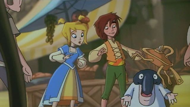 Una scena tratta dal film Totò Sapore e la magica storia della pizza