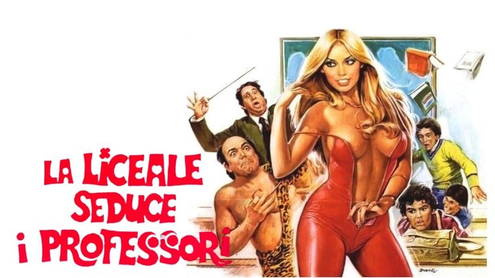 Una scena tratta dal film La liceale seduce i professori