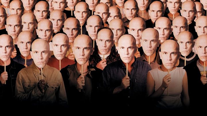 Una scena tratta dal film Essere John Malkovich