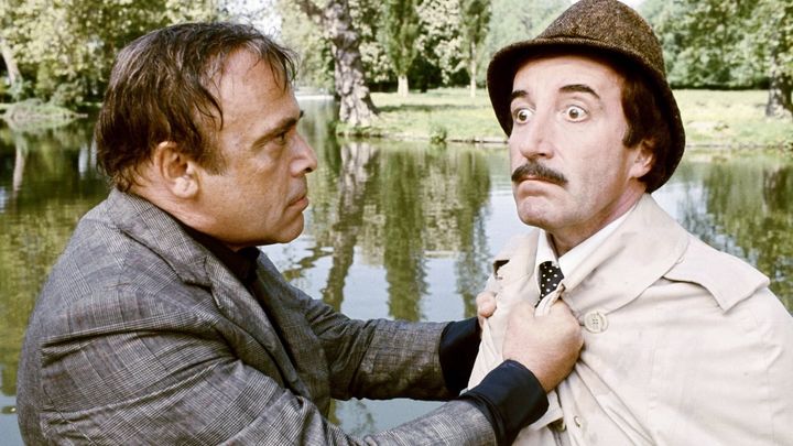 Una scena tratta dal film La pantera rosa sfida l'ispettore Clouseau