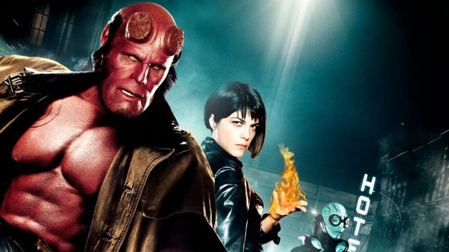 Una scena tratta dal film Hellboy