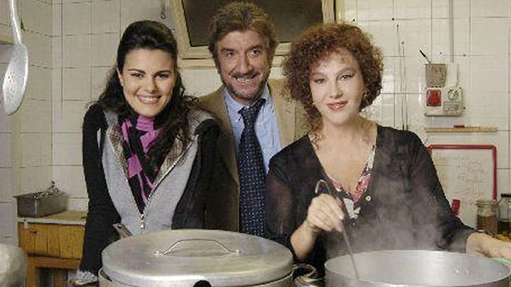 Una scena tratta dal film Mai storie d'amore in cucina