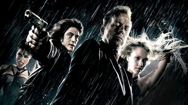 Una scena tratta dal film Sin City