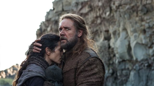 Una scena tratta dal film Noah