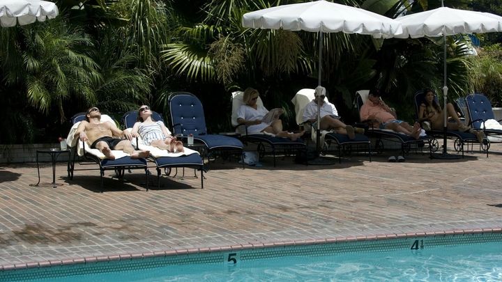 Una scena tratta dal film Somewhere