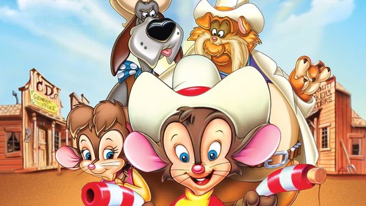 Una scena tratta dal film Fievel conquista il West