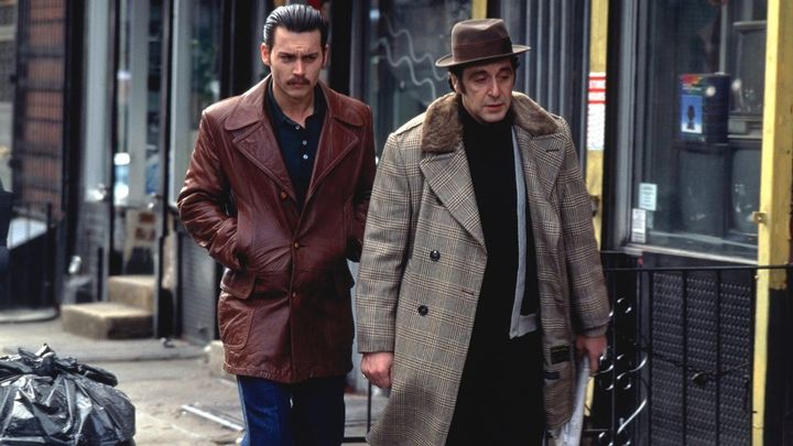 Una scena tratta dal film Donnie Brasco