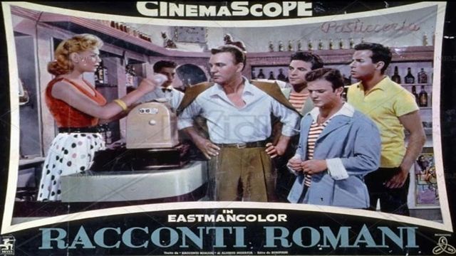 Una scena tratta dal film Racconti Romani