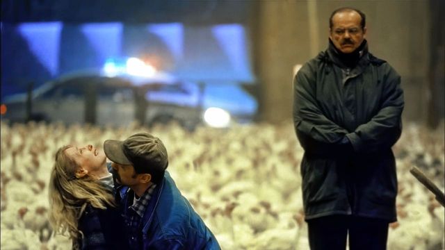 Una scena tratta dal film La promessa