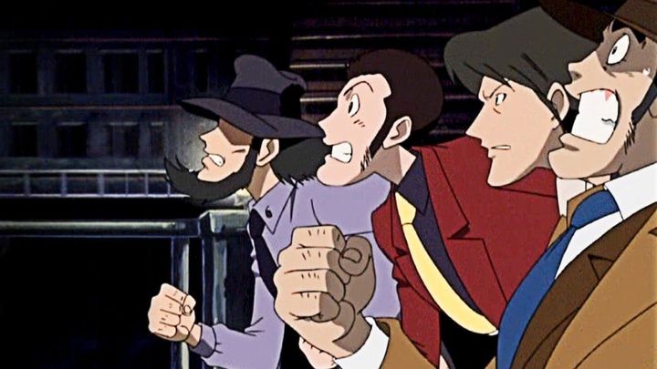 Una scena tratta dal film Lupin III: Alcatraz Connection