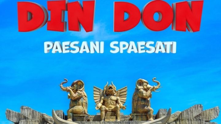 Una scena tratta dal film Din Don 9 - Paesani spaesati