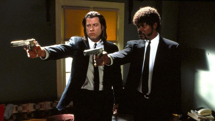 Una scena tratta dal film Pulp Fiction