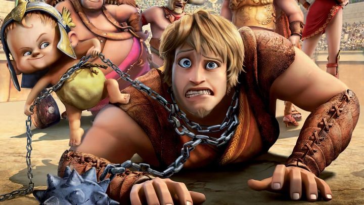 Una scena tratta dal film Gladiatori di Roma