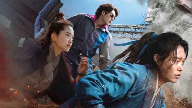 Una scena tratta dal film Alienoid - Return to the Future