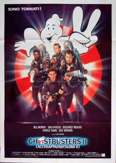 Locandina Ghostbusters II