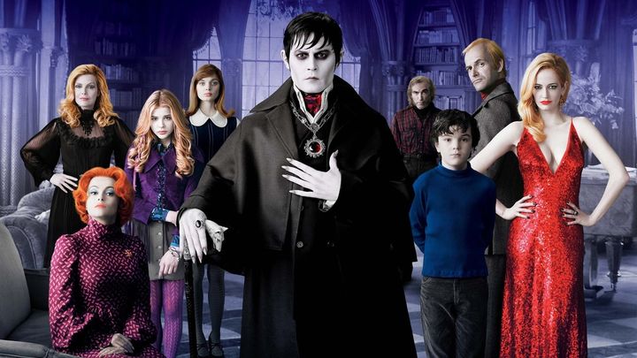 Una scena tratta dal film Dark Shadows