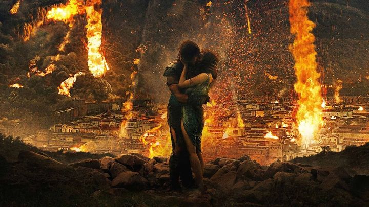 Una scena tratta dal film Pompei