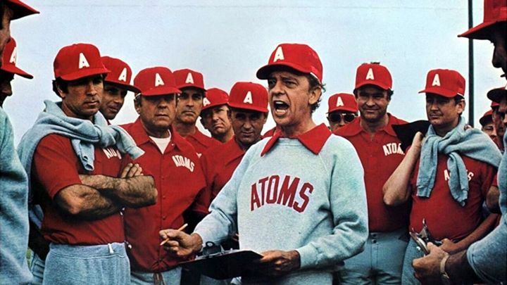 Una scena tratta dal film Uno strano campione di football