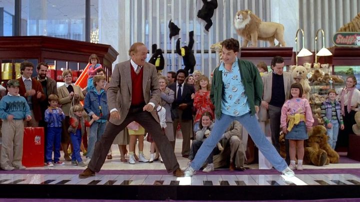 Una scena tratta dal film Big