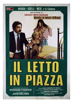 Locandina Il letto in piazza