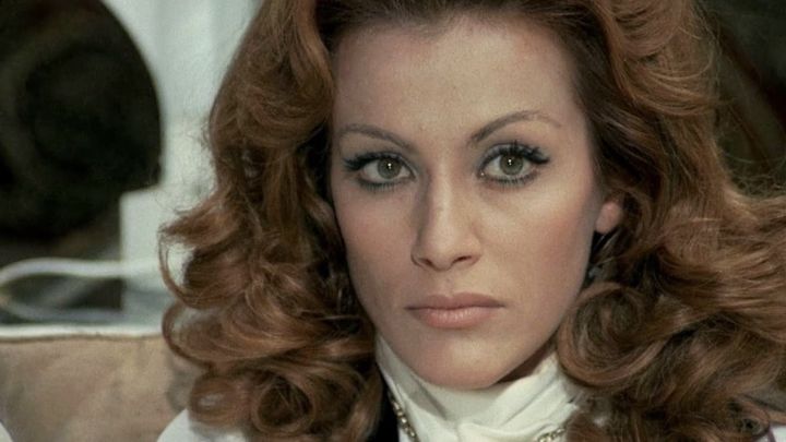 Una scena tratta dal film Una lucertola con la pelle di donna