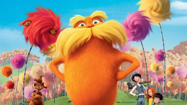 Una scena tratta dal film Lorax - Il guardiano della foresta